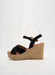 Sandales/Nu pieds noir EVA FRUTOS pour femme seconde vue