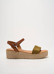 Sandales/Nu pieds vert EVA FRUTOS pour femme seconde vue