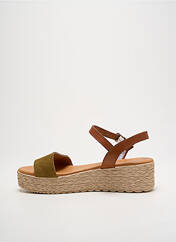 Sandales/Nu pieds vert EVA FRUTOS pour femme seconde vue