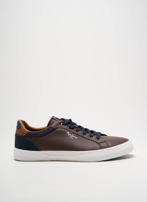 Baskets marron PEPE JEANS pour homme