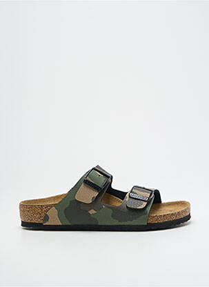 Mules/sabots fermeture boucle(s) bout ouvert vert BIRKENSTOCK garcon