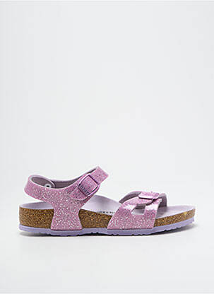 Sandales/Nu pieds rose BIRKENSTOCK pour fille