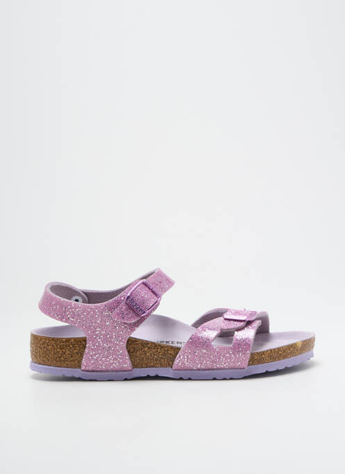 Sandales/Nu pieds rose BIRKENSTOCK pour fille
