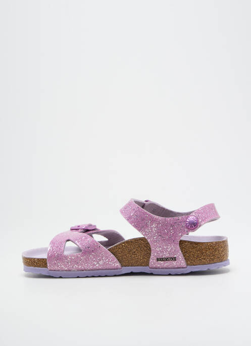 Sandales/Nu pieds rose BIRKENSTOCK pour fille