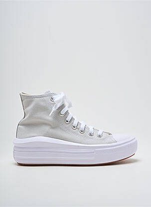 Baskets plateforme talon de 4 à 6cm gris CONVERSE femme