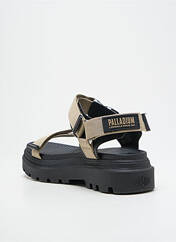 Sandales/Nu pieds beige PALLADIUM pour femme seconde vue