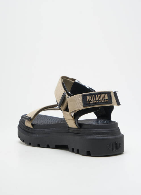 Sandales/Nu pieds beige PALLADIUM pour femme