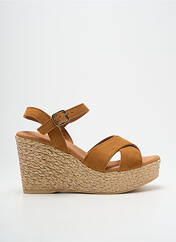 Sandales/Nu pieds marron EVA FRUTOS pour femme seconde vue