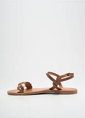 Sandales/Nu pieds marron LES TROPEZIENNES PAR M.BELARBI pour femme seconde vue