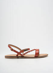 Sandales/Nu pieds orange LES TROPEZIENNES PAR M.BELARBI pour femme seconde vue