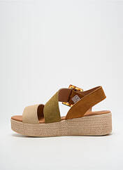 Sandales/Nu pieds vert EVA FRUTOS pour femme seconde vue