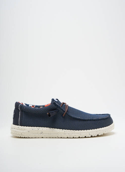 Baskets bleu HEY DUDE homme