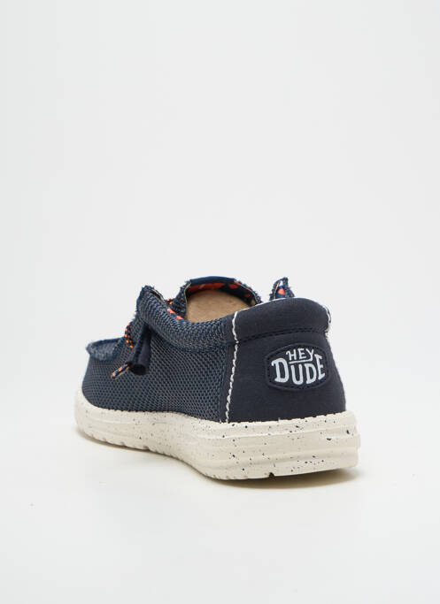 Baskets bleu HEY DUDE homme