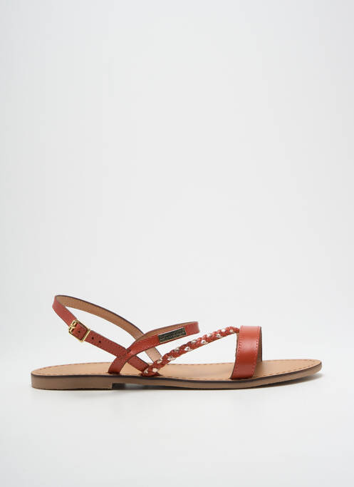 Sandales/Nu pieds orange LES TROPEZIENNES PAR M.BELARBI pour femme