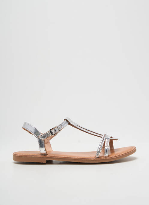 Sandales/Nu pieds argent LES TROPEZIENNES PAR M.BELARBI pour fille