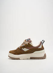 Baskets marron NO NAME pour femme seconde vue