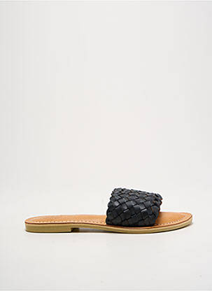 Mules/sabots type de semelle amortissante talon plat jusqu'à 3cm noir BALI BALI femme