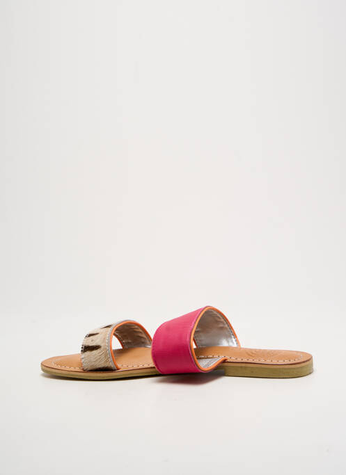 Mules/Sabots rose BALI BALI pour femme