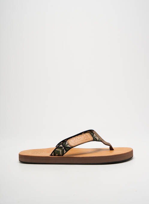 Tongs vert BALI BALI pour homme