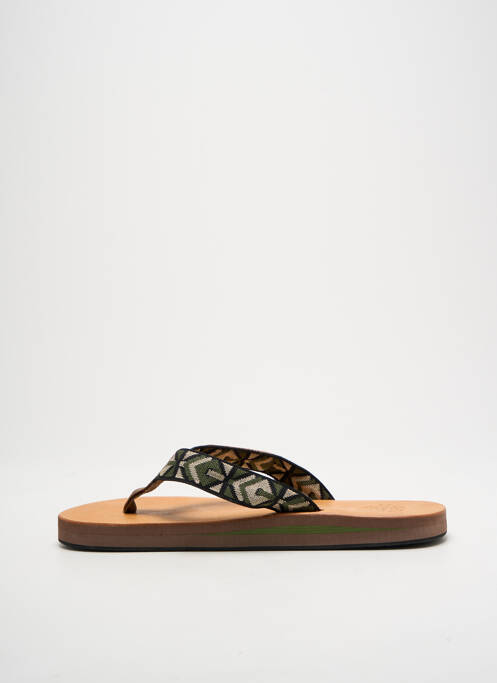 Tongs vert BALI BALI pour homme