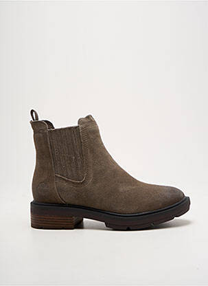 Bottines/boots talon bas talon plat jusqu'à 3cm marron TIMBERLAND femme