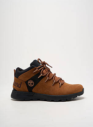 Baskets marron TIMBERLAND pour homme