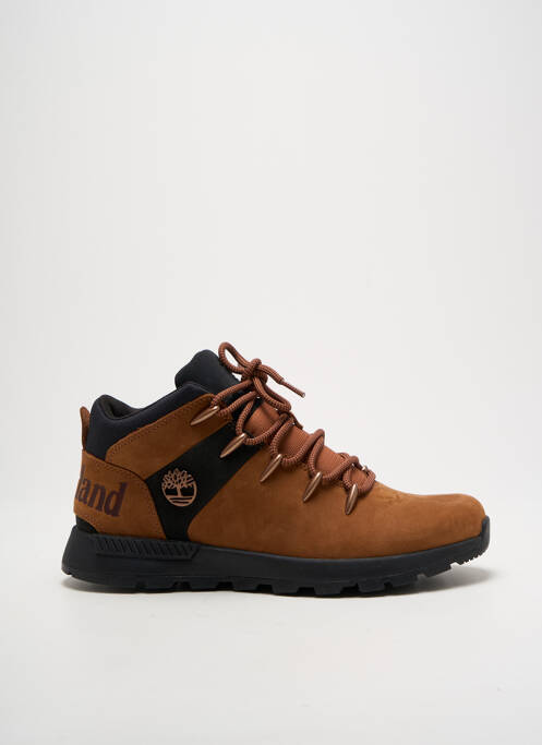 Baskets marron TIMBERLAND pour homme