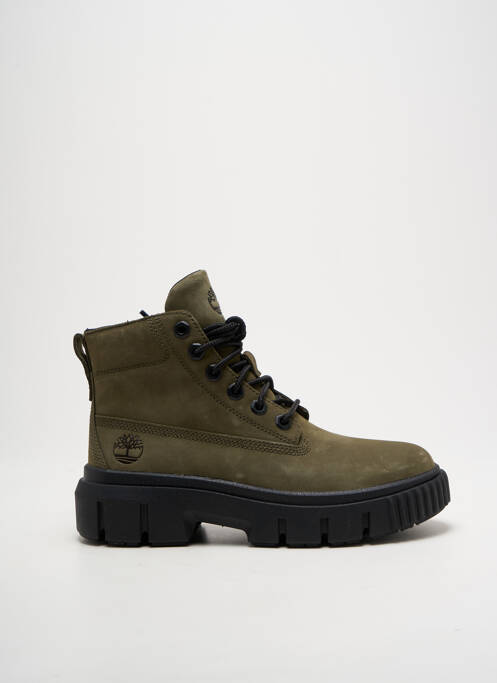 Bottines/Boots vert TIMBERLAND pour femme