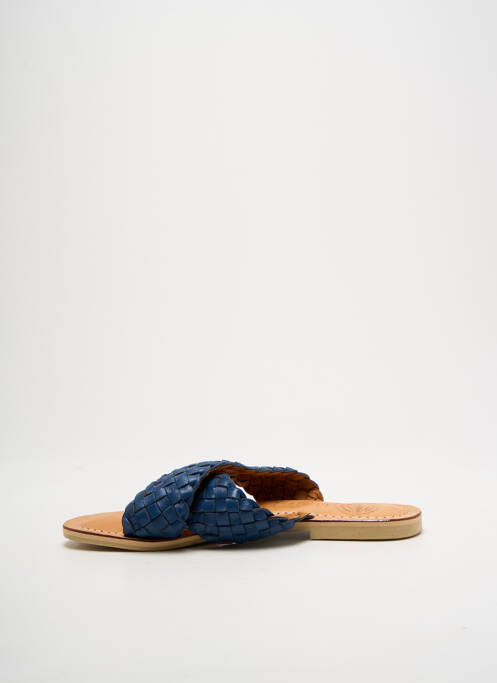 Mules/Sabots bleu BALI BALI pour femme
