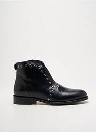 Bottines/boots matière lisse talon plat jusqu'à 3cm noir MAROLI femme