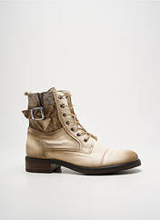 Bottines/Boots beige COCO ET ABRICOT pour femme seconde vue