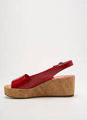 Sandales/Nu pieds rouge HOGL pour femme seconde vue