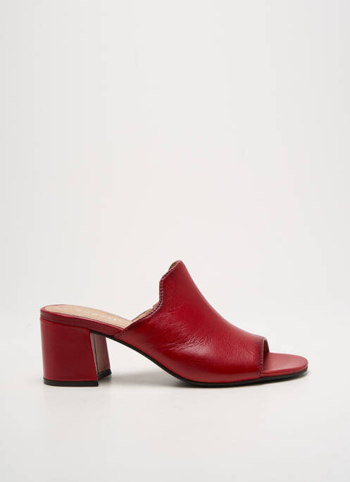 Mules/Sabots rouge BUGATTI pour femme