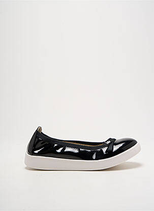 Ballerines matière lisse talon plat jusqu'à 3cm noir LPB femme
