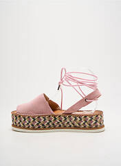 Espadrilles rose GAIMO pour femme seconde vue