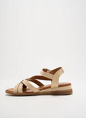 Sandales/Nu pieds beige SANTAFE pour femme seconde vue