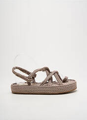 Tongs marron SEMERDJIAN pour femme seconde vue