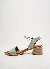 Sandales/Nu pieds vert SANTAFE pour femme seconde vue