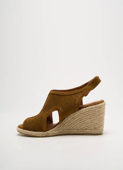 Espadrilles marron EMILIE KARSTON pour femme