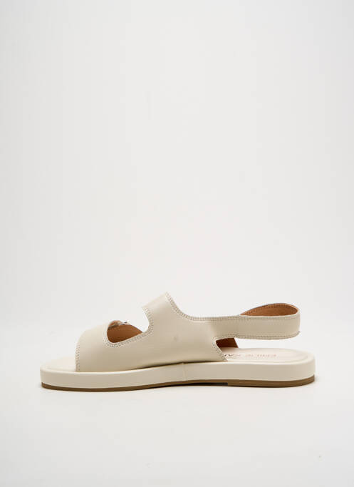 Sandales/Nu pieds beige EMILIE KARSTON pour femme