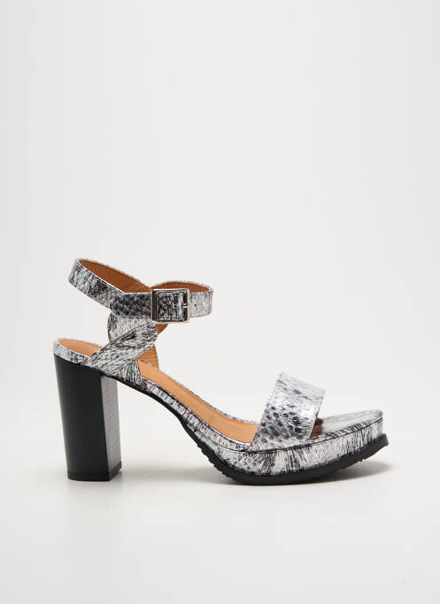 Sandales/Nu pieds argent MAM'ZELLE pour femme