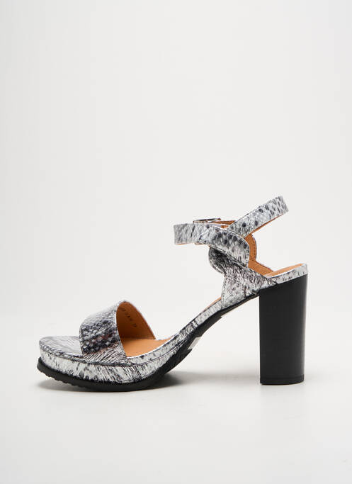 Sandales/Nu pieds argent MAM'ZELLE pour femme