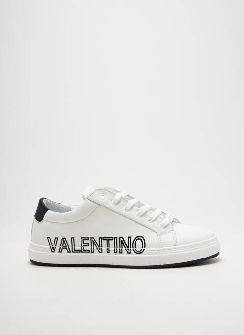 Baskets tissage satiné talon plat jusqu'à 3cm blanc VALENTINO femme
