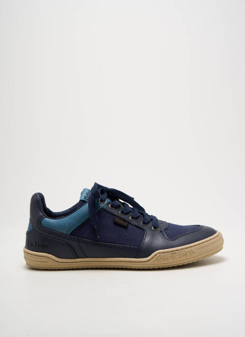 Baskets bleu KICKERS pour homme