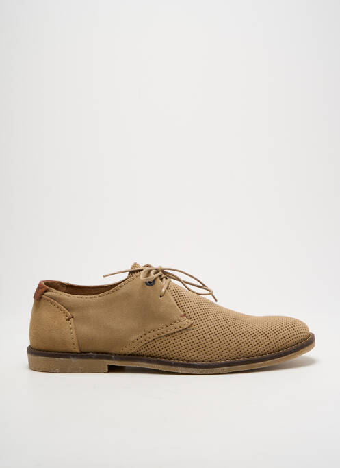 Derbies beige KICKERS pour homme