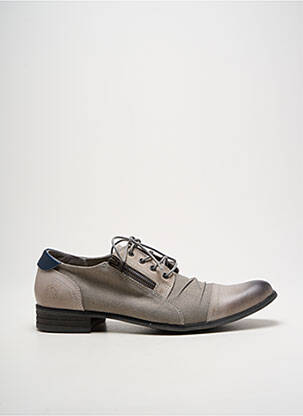 Derbies bout rond talon bas gris KDOPA homme