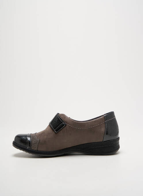 Chaussures de confort gris SWEDI pour femme