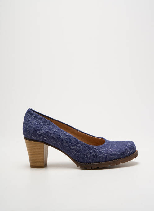 Escarpins bleu MTNG pour femme