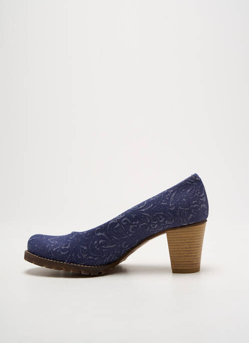 Escarpins bleu MTNG pour femme