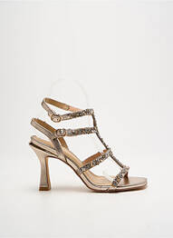 Sandales/nu pieds talon aiguille talon de 7 à 9cm or ALMA EN PENA femme